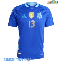 Camisa de time de futebol Argentina Cristian Romero #13 Replicas 2º Equipamento Copa America 2024 Manga Curta